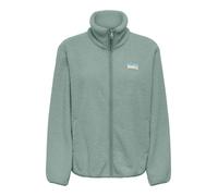 Plüschjacke ONLY "ONLEVA LIFE TEDDY JACKET CC OTW", Damen, Gr. XL, grün milieu, Plüsch, Obermaterial: 100% Polyester, unifarben, regular fit normal, Jacken, Kunstfaser (61784857-XL) grün milieu