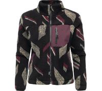 Plüschjacke RAGWEAR "Alaris", Damen, Gr. XS (34), schwarz, Plüsch, Material: 100% Polyester, Basic, oversize hüftbedeckend, hoch geschlossener Ausschnitt, Ärmel ohne Ärmelschlitz normaler Saum mit Gum