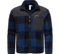 Plüschjacke RAGWEAR "Cherior", Herren, Gr. M (50), navy, Material: 100% Polyester, gerade hüftbedeckend, hoch geschlossener Ausschnitt, Ärmel ohne Ärmelschlitz elastischer Bund mit innenliegendem Gumm