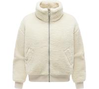 Plüschjacke RAGWEAR "Tillie Y", Damen, Gr. S (36), beige (ecru), Plüsch, Obermaterial: 100% Polyester. Innenfutter: 100% Polyester. Wattierung: 100% Polyester, oversize hüftlang, Ärmel ohne Ärmelschli