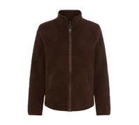 Plüschjacke SKECHERS "SKECH-SHERPA JACKET", Damen, Gr. L, braun, Obermaterial: 100% Polyester, Jacken (41284332-L) braun