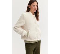 Plüschjacke THE FASHION PEOPLE, Damen, Gr. 38, weiß, Obermaterial: 100% Polyester;, Jacken (25686316-38) weiß