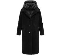 Plüschmantel aus Teddyfleece "Teddyzauber 14" Black L