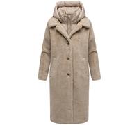Plüschmantel aus Teddyfleece "Teddyzauber 14" Light Taupe L