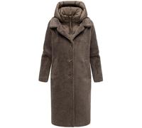 Plüschmantel aus Teddyfleece "Teddyzauber 14" Stone Brown M