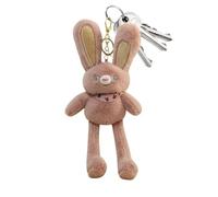 Plüschpuppe Anhänger, Lustiger Pull-Up Puppe Anhänger, Langohren Bunny Bild Plüsch Schlüsselanhänger für Handys, Autoschlüssel, Taschen, Rucksack und andere Gegenstände, 30 cm, Refer to description
