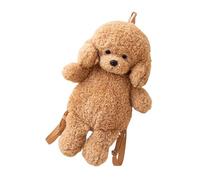 Plüschtier-Rucksack - 300 G Süße Hunde-Geldbörse Für Mädchen, Schulreiserucksäcke Für Kinder, Verstellbare Weiche Plüschtasche Für Kinder | Damen Mädchen Outdoor Urlaub Tagesrucksack Geldbörse Waffenz