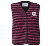Plüschweste CECIL, Damen, Gr. XXL (46), pink (truffle braun), Obermaterial: 100% Polyester, Westen (27421627-XXL) truffle braun
