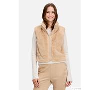 Betty Barclay - Plüschweste beige - Gr. - 46