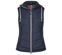 Plüschweste SALZHAUT "Weste THEIN", Damen, Gr. S, blau (navy), Obermaterial: 100% Polyester PES., Westen (88021556-S) navy