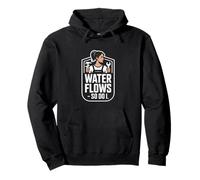 Plumber Water Flows So Do I Lustiger Slogan Pullover Hoodie