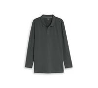 Tom Tailor - Plus Size - Langarm Piqué Poloshirt darkest olive - Gr. - 3XL