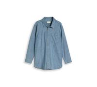 plus checked denim shirt 4XL