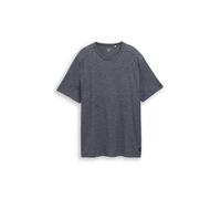 plus detailed fine striped t-s 4XL
