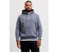 Plus Size Gedruckt Kapuzenpullover EU3XL US1XL Grau
