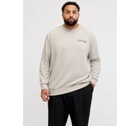 Plus Size Gedruckt Sweatshirt EU3XL US1XL Beige