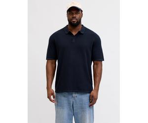Plus Size Gestricktes Polo EU2XL US1L Blau