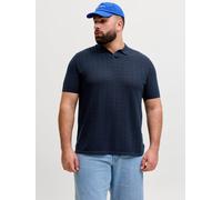 Plus Size Gestricktes Polo EU6XL US4XL Blau