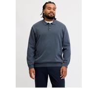 Plus Size Gestricktes Polo EU8XL US6XL Grau