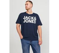 JACK & JONES Male T-Shirt Plus Size Logo T-Shirt