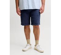 Plus Size Regular Fit Chino Shorts 44 Blau