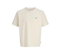 Plus Size Rückenprint T-shirt EU4XL US2XL Weiß