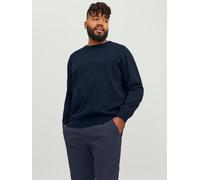 Plus Size Strickpullover EU6XL US4XL Blau