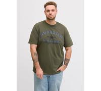JACK & JONES Jjedenver Graphic Tee Ss O-Neck Sn Pls - Plus Size