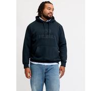 Plus Size Text Kapuzenpullover EU4XL US2XL Blau