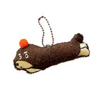 Plush Bag Charm - Cute Puppy Keychain, Stuffed Cartoon Animal Keyring | Backpack Pendant Decorative Accessory, Mini Plush Dog Charm For Classroom Graduation Birthday Party Gift Hanging Decoration Fo