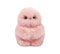 Plush Bag Pendants - Cute Small Electric Stuffed Robot, Adorable Animal Owl Keychain Charms with Glowing LED Eyes, Interactive Soft Hooting Toy, Ideal for Women Purse Backpack Ornament Decor