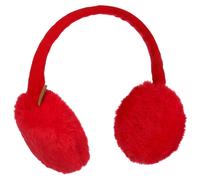 Plush Webpelz Ohrenwärmer by Barts rot One Size