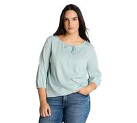 Tom Tailor - Plus Size - Bluse mit Streifenmuster blue haze stripe - Gr. - 48