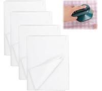 Pluvyze 600 x 100 cm Bügelvlies Volumenvlies Vlieseline H250 zum Aufbügeln Volumenvlies zum Aufbügeln 50g/m² Bügelflies Bügelvlies zum Verstärken Bügeleinlage (Weiß)