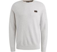 PME Legend American Classic Pullover Hellgrau Melange - Größe XXL Grau XXL