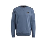 PME Legend Regular Fit Pullover Vintage Indigo, Einfarbig
