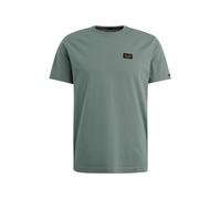PME Legend Regular Fit T-Shirt Rundhals Balsam Green, Einfarbig