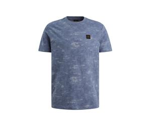 PME Legend - aop cotton slub bijou blue - Gr. - XL
