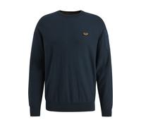 PME Legend Classic Fit Pullover blau, Einfarbig