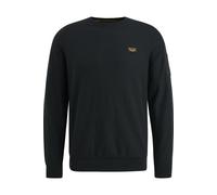 PME Legend Classic Fit Pullover schwarz, Einfarbig