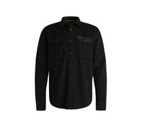 PME Legend Regular Fit Cordhemd Jet Black, Faux-uni