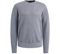 Rundhalspullover PME LEGEND, Herren, Gr. XL, hydrangea, Strick, Obermaterial: 50% Baumwolle, 50% Modal, regular fit normal, Rundhals, Rippbündchen, Pullover (46553306-XL) hydrangea