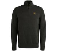 PME Legend Regular Fit Pullover schwarz, Einfarbig