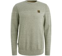 PME Legend Strickpullover mit gerippten Abschlüssen in Mint, Größe XL