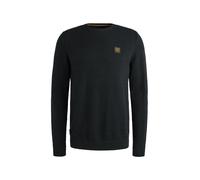 PME Legend Pullover Salute Baumwollmouliné Regular Fit Blau Gr. L