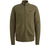 PME Legend Strickjacke mit Reißverschluss in Oliv, Größe XXL