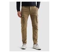 Cargohose PME LEGEND "EXPEDIZOR", Herren, Gr. 31, Länge 30, braun, Web, Obermaterial: 64% Baumwolle, 20% Lyocell, 14% Polyester, 2% Elasthan, unifarben, lang, Hosen Cargohose, Relaxed Fit, Bund mit Ko