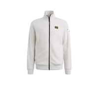 PME Legend Herren Sweatjacke mit Stehkragen, wollweiss, Gr. XXXL