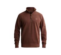 PME Legend Half-Zip Pullover Cappuccino - Größe XXL Braun XXL