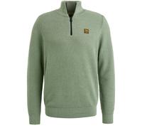 PME Legend - Half zip collar cotton mouline quiet green - Gr. - XXL